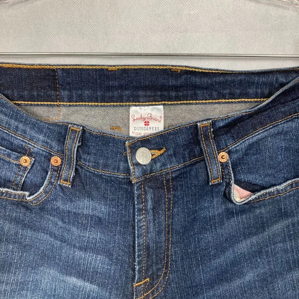 Lucky Brand Jeans Womens‎ Sz 6 28 Vintage Blue Denim Classic Fit